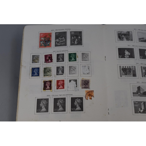 504 - Three Albums of Assorted UK and Worldwide Stamps (Mostly UK)