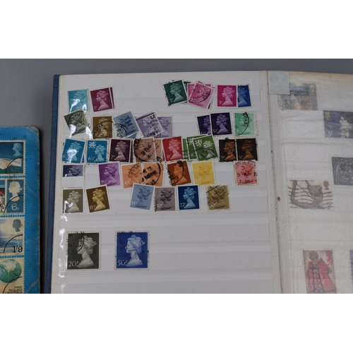 504 - Three Albums of Assorted UK and Worldwide Stamps (Mostly UK)