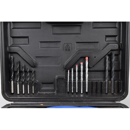 755 - Power Base Hammer Drill Complete Case (Working)