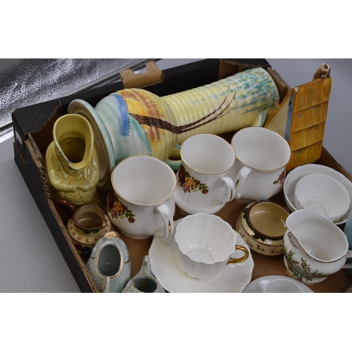 810 - Mixed Selection of Ceramics and China including Royal Doulton, Murphys Mugs, Moto Ware, and More