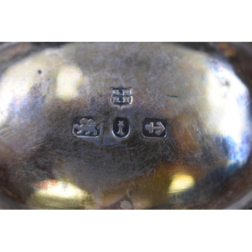 50 - A Hallmarked George Nathan & Ridley Hayes Birmingham Silver Pierced Embossed Dish, Circa 1893. A... 