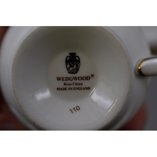 449 - Thirty Piece Wedgwood Colchester Tea Set to include Tea Pot, Coffee Pot, Plates, Cups and Saucers, M... 