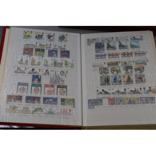 525 - Three Albums containing Various Worldwide Stamps includes Britain