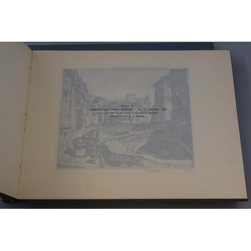 528 - Three Masters of Etchings Books (No22, 23, and 24), Levon West, LC Rosenberg, And Arthur Briscoe. Tw... 