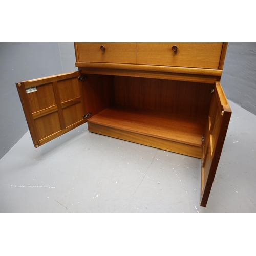 693 - Mid-Century Nathan Teak Writing Bureau (41