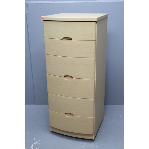 697 - Alston Cabinets Ltd Synergy six Drawer Chest (44