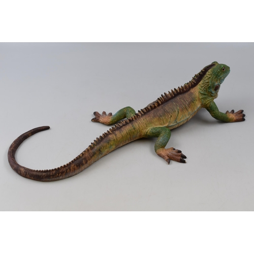 216 - An Iguana Statue, Approx 40cm Long