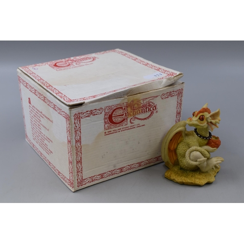 276 - An Enchantica Terragon 'Chuckwalla' Figure, With Original Box. Approx 10cm Tall