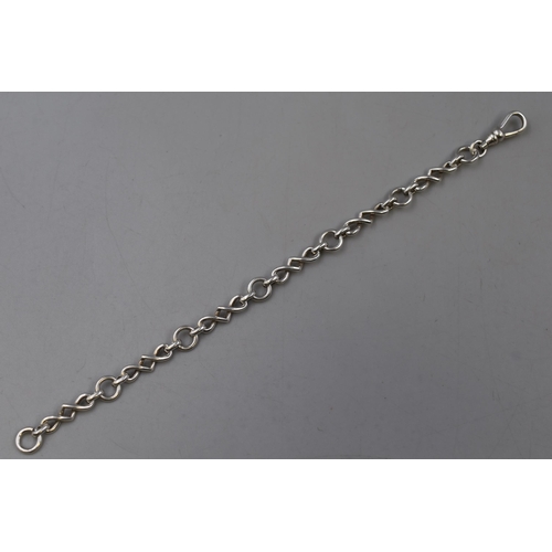 20 - Silver 925 Chain Link Bracelet Complete with Presentation Box