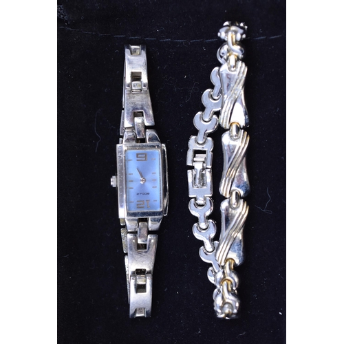 166 - Two Boxed Ladies Watch and Bracelet Sets (Sekonda and Accu 2)