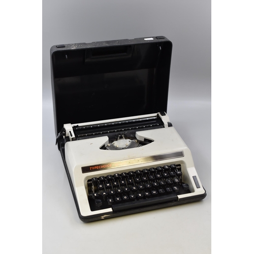 840 - Typechoice de Luxe Portable Typewriter