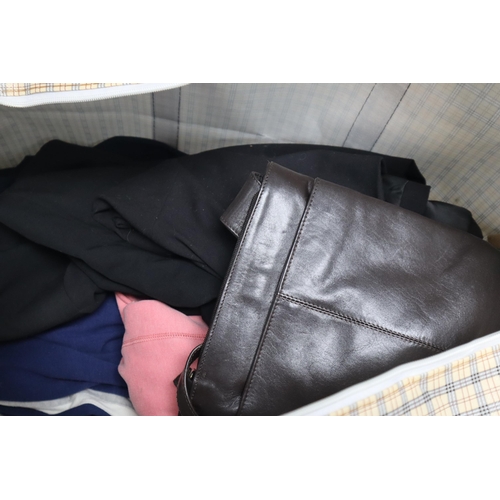 875 - Large Bag of Quality Unchecked Lucky Dip Clothing to include Coats, Tops, Handbags, Foot ware and mo... 