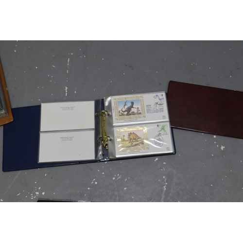 859 - Selection of Various Stamp Albums to Include, Royal Mail Presentation Packs (Mint Stamps) Royal Mail... 