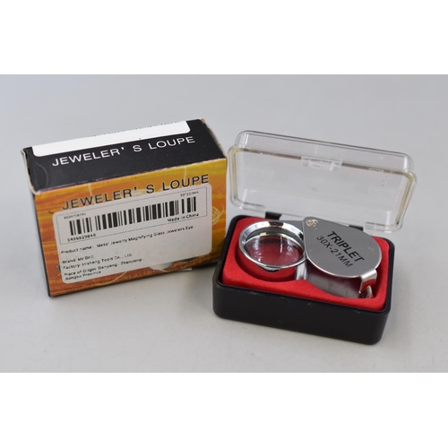 108 - Jeweller’s Triplet 30X - 21mm Loupe