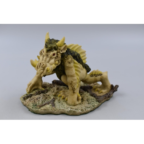 297 - An Enchantica Swamp Demon EN2028 Figure, With Original Box. Approx 11cm Tall