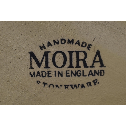 429 - Usable Hand Made Moira Stoneware Barrel Drinks Dispenser Keg complete with Tap and Stopper , Approx ... 