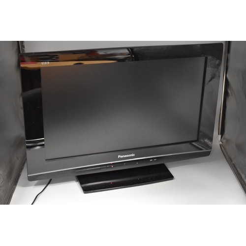 650 - Panasonic TX26LXD80 LCD television with remote working when tested