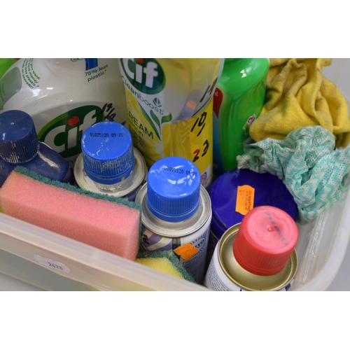 751 - Selection of Cleaning Products, Sponges and Cloths