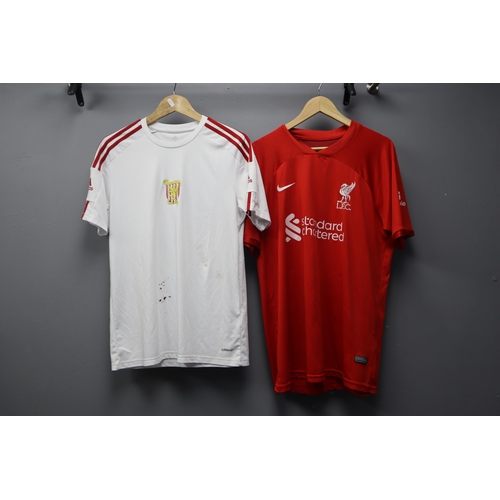 776 - Four Football Shirts Including Liverpool FC