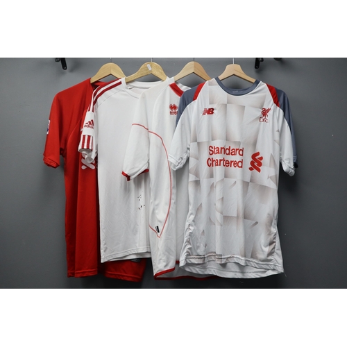 776 - Four Football Shirts Including Liverpool FC