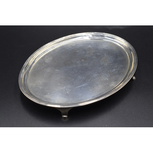 10 - Hallmarked Silver Teapot Stand (124 gram)