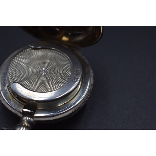 43 - Birmingham Hallmarked Silver Sovereign Case, circa 1907, Maker Possibly Constantine & Floyd Ltd ... 