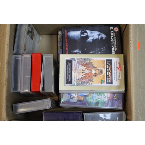 850 - A Selection of Vintage VHS Videos To Include Godzilla Destroy All Monsters, Labrynth, Pokemon Mewtwo... 