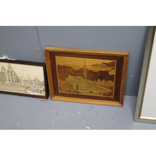 868 - Selection of Framed and Glazed Pictures to Include John Pickles Original Prague Scene in Pencil, 198... 