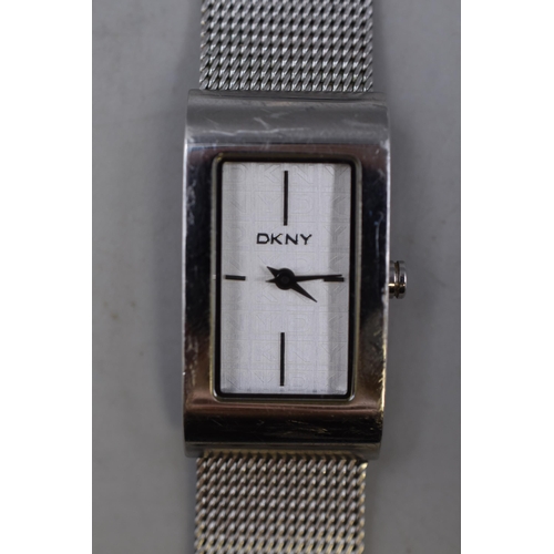 141 - A Ladies DKNY Designer Quartz Watch