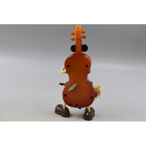 247 - A Boxed Music Design Musical Cello, With Rocking Function. Working, Approx 20cm Tall