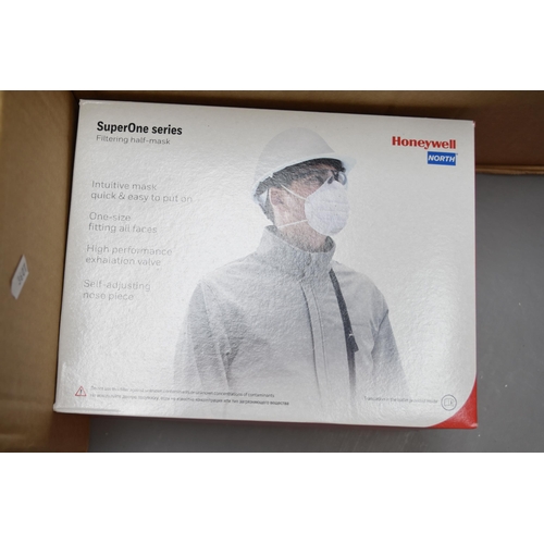 845 - Honeywell Super One Face Masks (20 Boxes of 30) 600 units