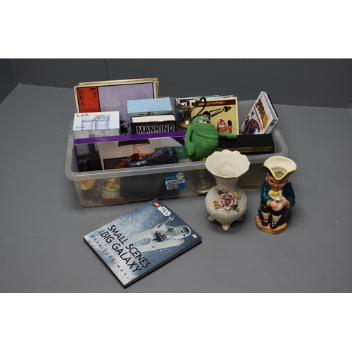 847 - Selection of Items to Include Capo Di Monte Vase, Lego Star Wars Book, Character Jug and More