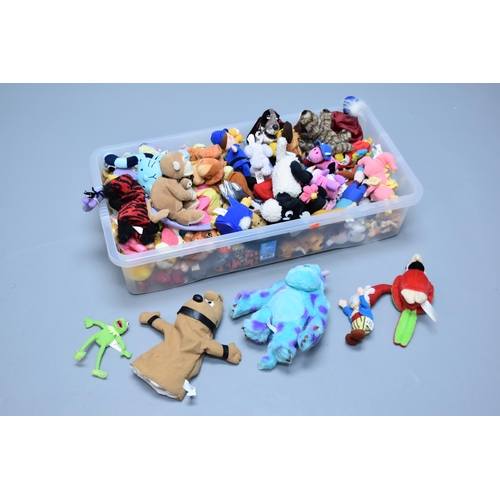 792 - A Large Selection of Children's Collectable Toys To Include ty Beanie Babies, Bob The Builder, Walla... 