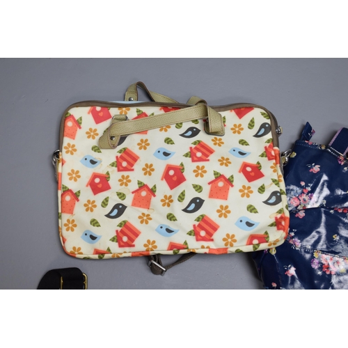 804 - A Selection of Various Designer Hangbags, To Include Cath Kidson, Stone Mountain, And More