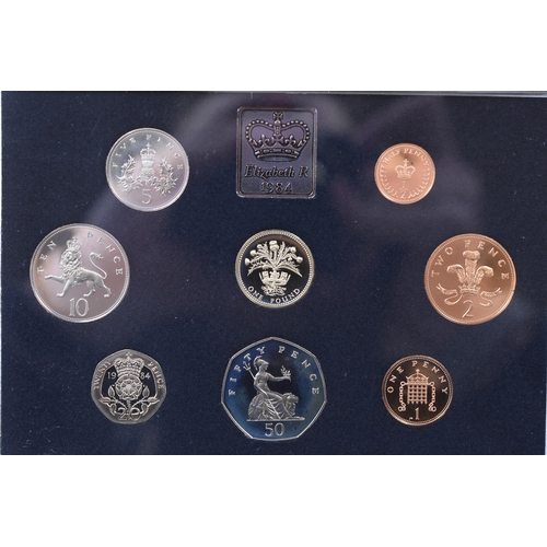 141 - Royal Mint United Kingdom 1984 Proof Coin Collection