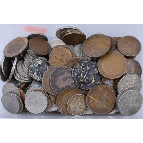 152 - Large Selection of Mixed Unsorted Coinage (1.2kg)