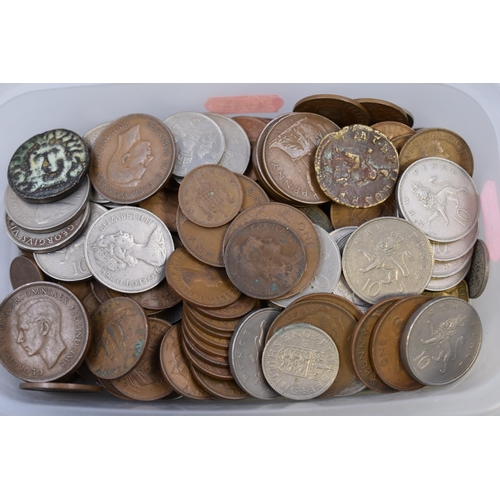 153 - Large Selection of Mixed unsorted Coinage (1.1kg)