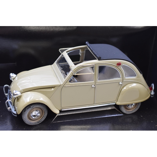 170 - A Boxed Prestige Solido Diecast Citreon 2CV 1966, 1:17 Scale