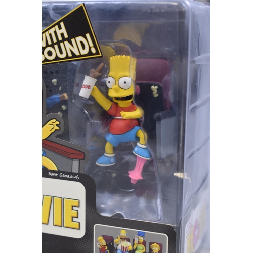 183 - A Sealed McFarlane Toys The Simpsons Movie 'Movie Mayhem Bart' Figure