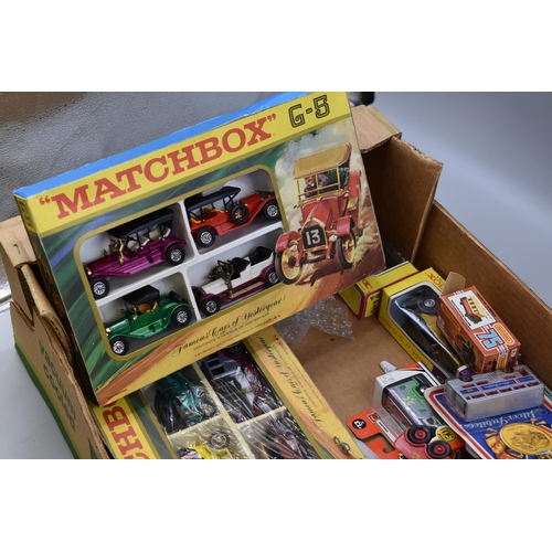 532 - A Selection of Boxed Matchbox Diecast Vehicles and Other Playworn Diecasts. To Include Lone Star, Di... 