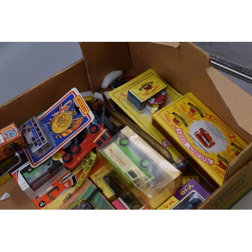 532 - A Selection of Boxed Matchbox Diecast Vehicles and Other Playworn Diecasts. To Include Lone Star, Di... 