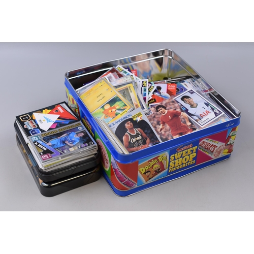 539 - A Selection of Mixed Collectable Trading Cards To Include Pokemon, Match Attax, Pro Set, NBA Cards, ... 