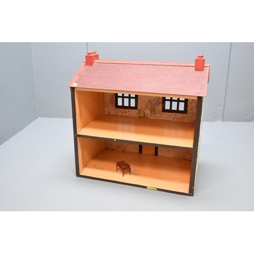 550 - Handmade Wooden Dolls House in Mock Tudor Style (62cm x 60cm)