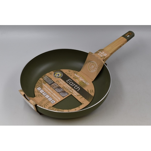 568 - Brand New San Miguel Earth Special Induction Edition Frying Pan (28cm).