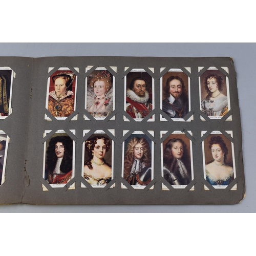 199 - Album containing Wills and Players Cigarette Cards featuring mainly Royal Portraits and Crowns toget... 