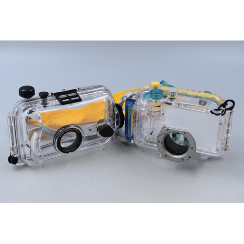 361 - Two Underwater Waterproof Camera Cases including a WP-DC800