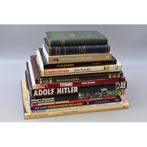 491 - Selection of Collectors and Reference Books including Adolf Hitler, Titanic, The Gunfighters, Nostra... 