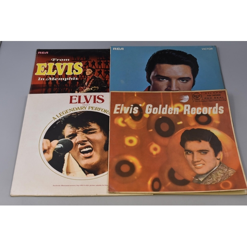 496 - A Selection of Eight Elvis Presley LPs To Include From Elvis Presley Boulevard Memphis Tennessee, El... 