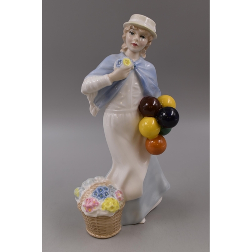 247 - A Royal Doulton Reflections Covent Garden Figure (HN 2857), Approx 27cm Tall