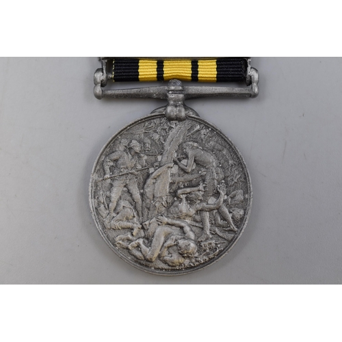 220 - Reproduction Victoria East and West SAfrica Medal Complete with Ribbon